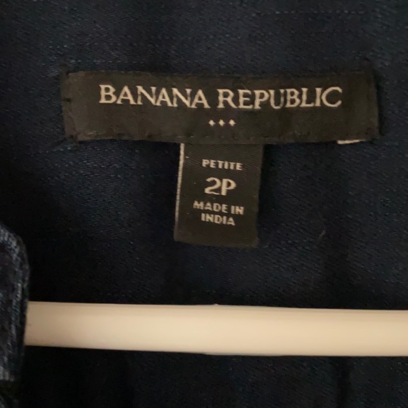 Banana Republic navy shirt dress/tunic - Picture 5 of 6